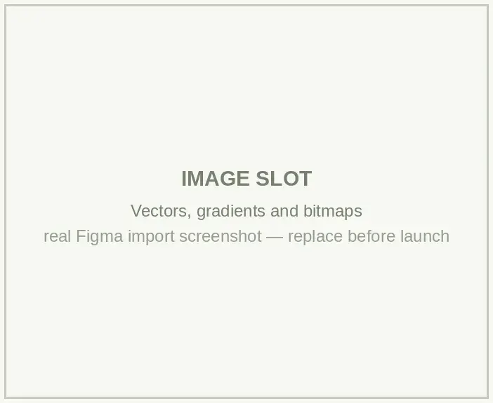 Icons and shapes imported from a Fireworks file as vector layers, next to bitmaps.