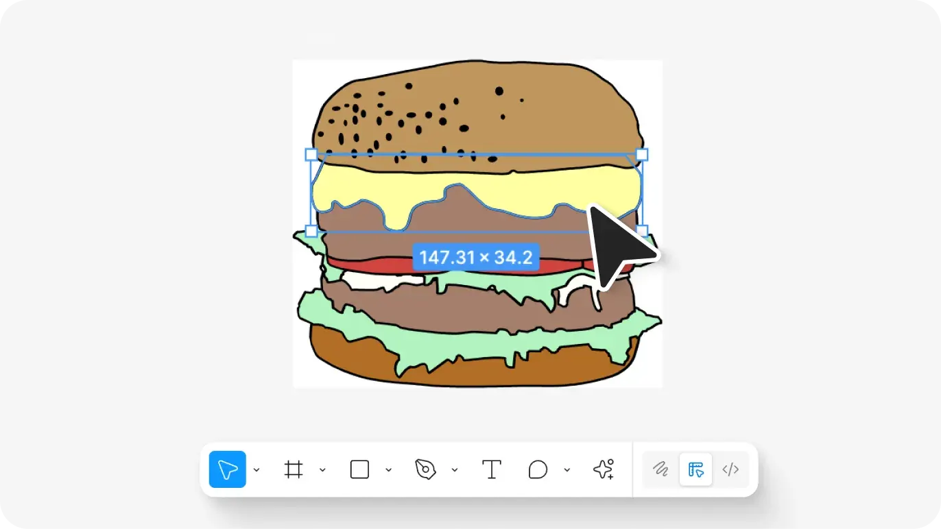 Imported EMF file showing editable layers in Figma