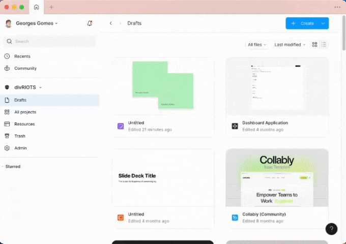 Drag and drop of .make file to Figma's file browser