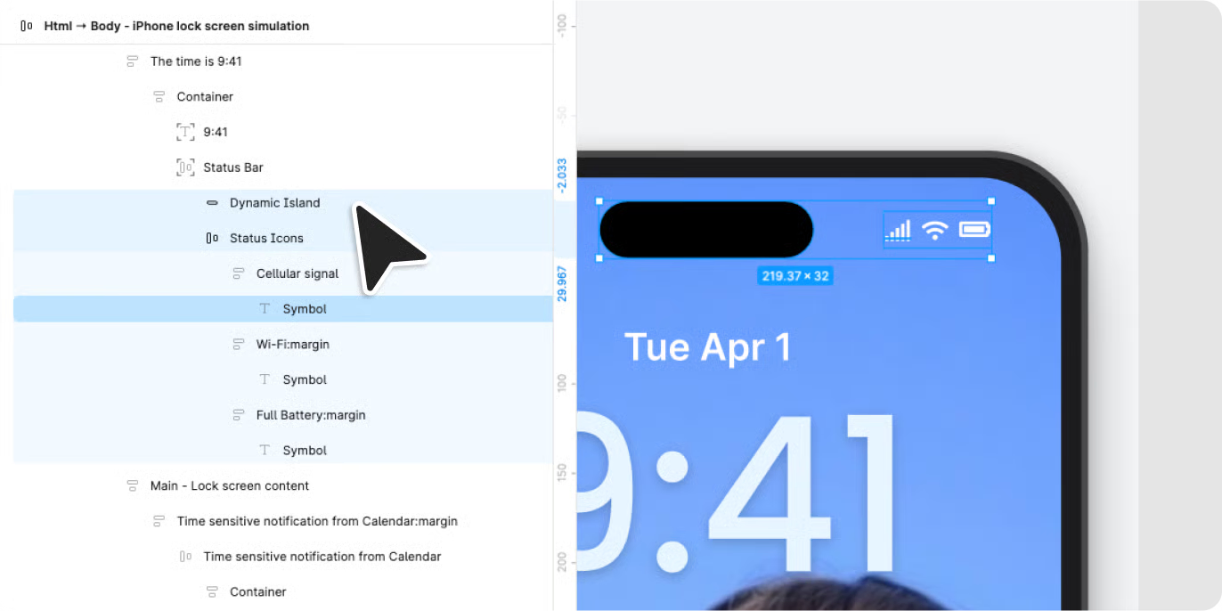 AI-powered conversion turns screenshots into organized, editable layers.