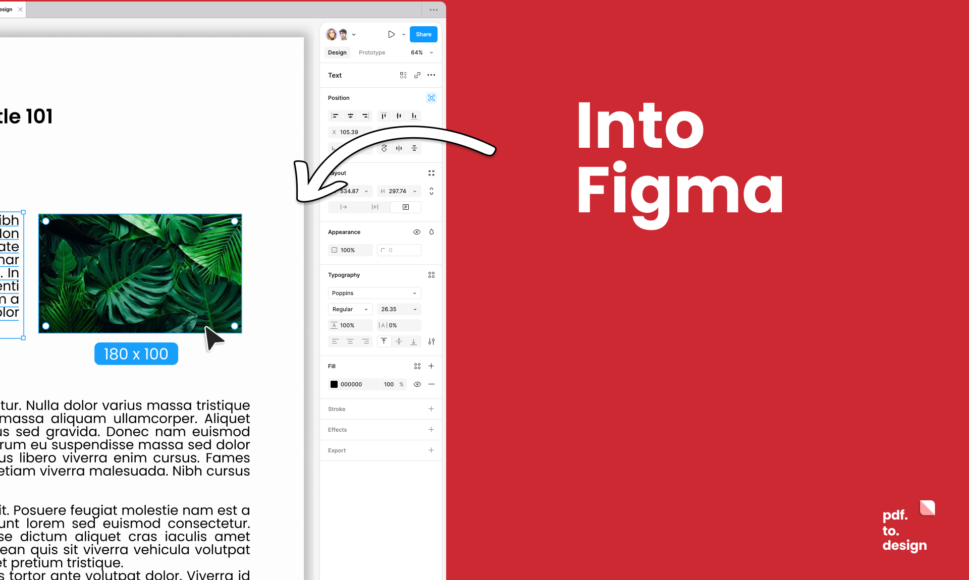 Bring PDFs into Figma