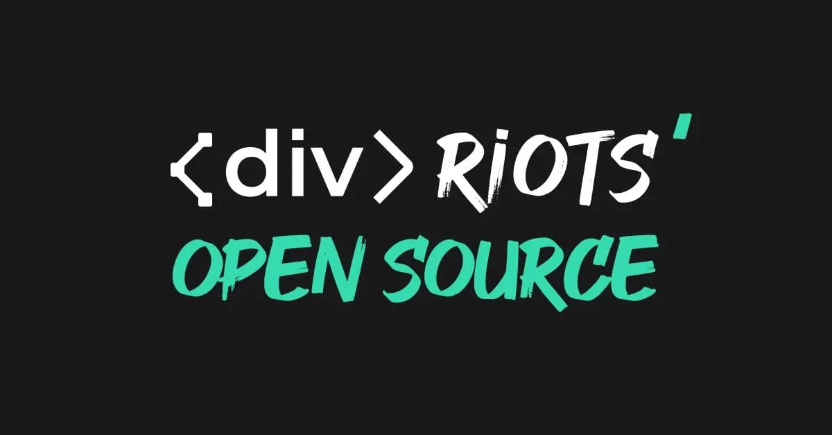 ‹div›RIOTS Opensource