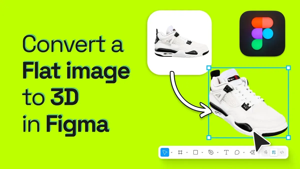 From flat image to 3D in Figma: A step-by-step guide