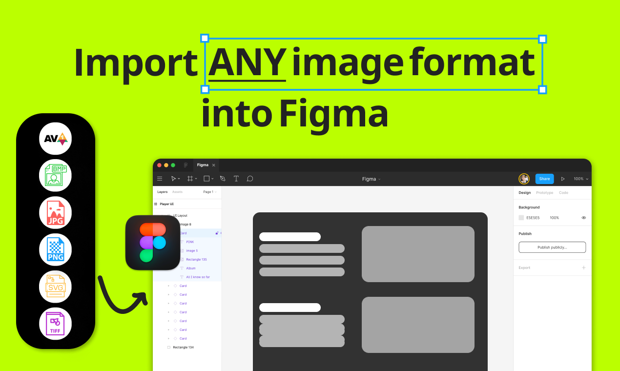 How to import ANY image format into Figma