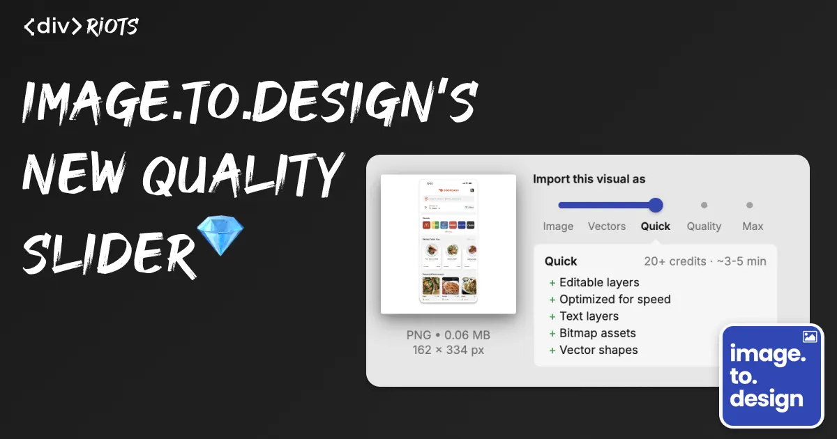 image.to.design logo with arrow pointing into Figma logo.