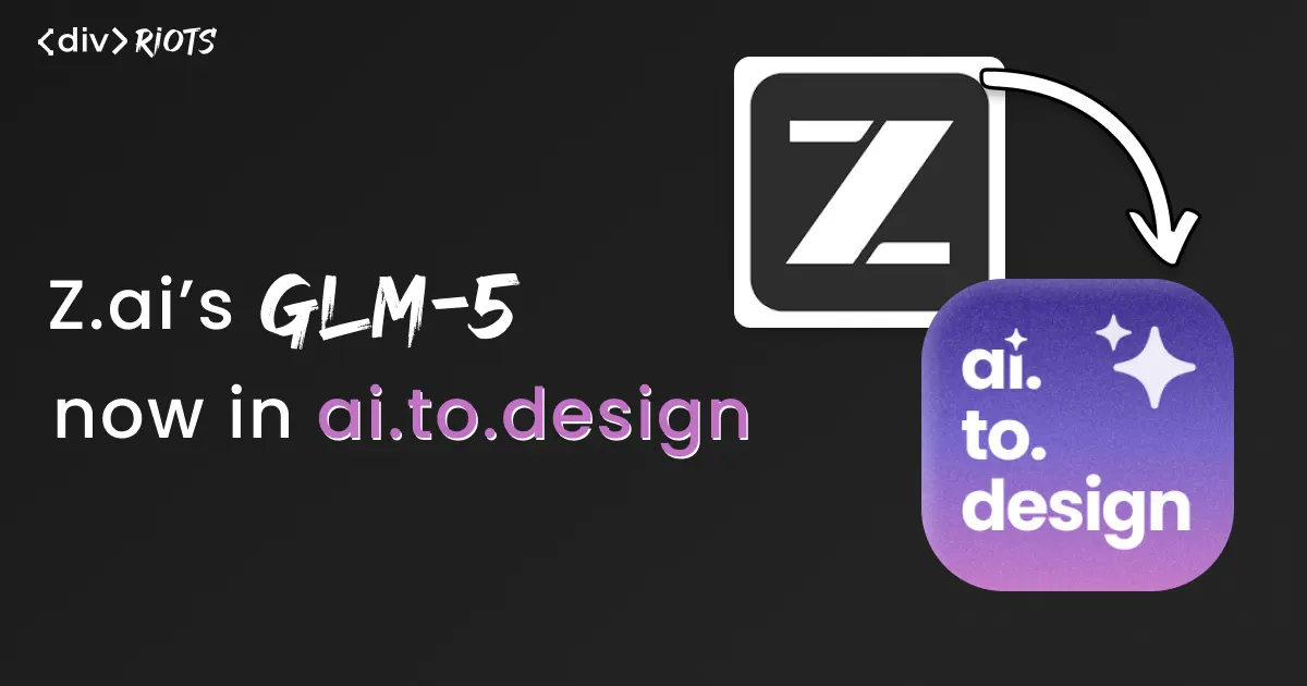 Z.ai logo and divRIOTS logo
